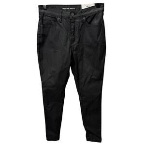 Macy's INC International Concepts Jeans sz 10 Coated Denim Skinny NEW # G689